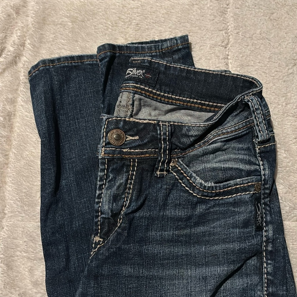 Silver Jean Co. skinny jeans mid rise